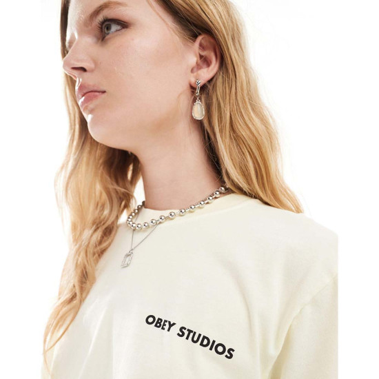 Obey Γυναικεία κοντομάνικη μπλούζα Falling Fruit Maxine Pigment Tee